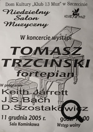 Around The Koln Concert, Szczecin 2005 #KeithJarrett #Thekolnconcert