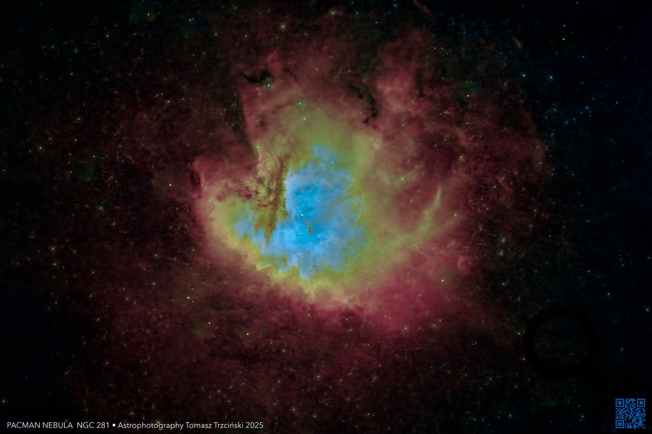 NGC 281 - Mglawica Pacman, Pacman Nebula