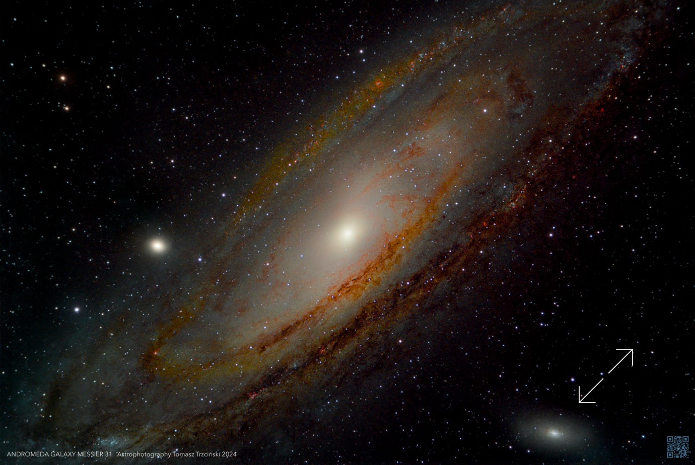 Andromeda Galaxy - Messier 31, Galaktyka Andromedy, Andromeda Galaxie, M31, NGC 224